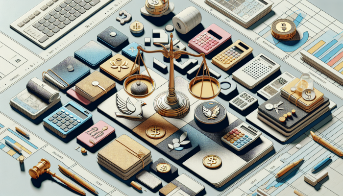 Consolidate Rent Arrears: A Vital Guide for Tenants | DCL A detailed payment plan document on a desk alongside a calendar and financial charts, representing structured debt consolidation.