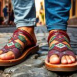 Classic Mexican Sandals: Ideal Footwear for San Miguel Streets