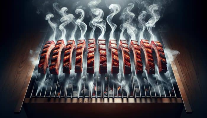 Smoked Spare Ribs with Bourbon Glaze: A Savoury Treat