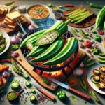 Grilled Okra with Smoked Paprika for a Savoury Treat