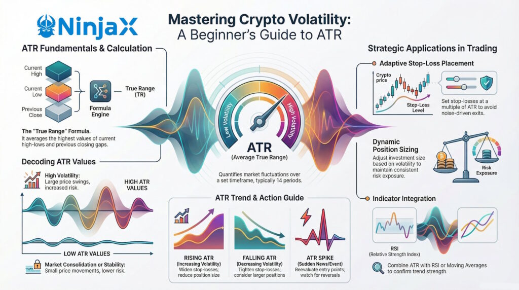 Utilising Average True Range (ATR) in Crypto Trading