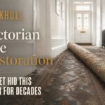 Victorian Tile Restoration Revealed Beneath Carpet