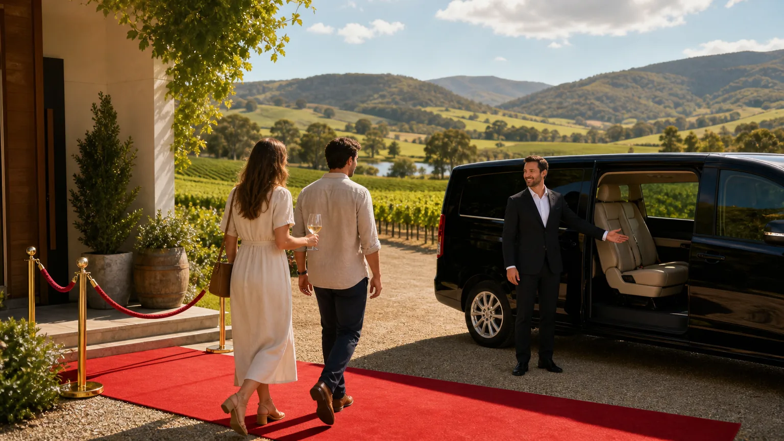 Red Carpet Wine Tours: visual reference for 1. Red Carpet Wine Tours: Bespoke Private Tours From Your Doorstep
