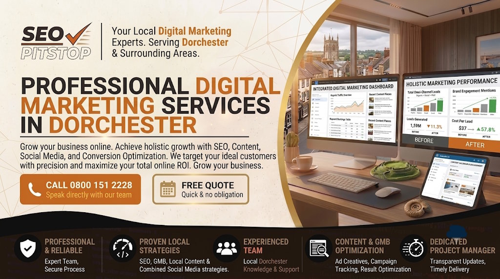Digital Marketing for Small Businesses in Dorchester: Elevate Your Brand