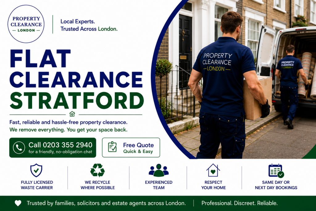 Affordable Flat Clearance Services in Stratford