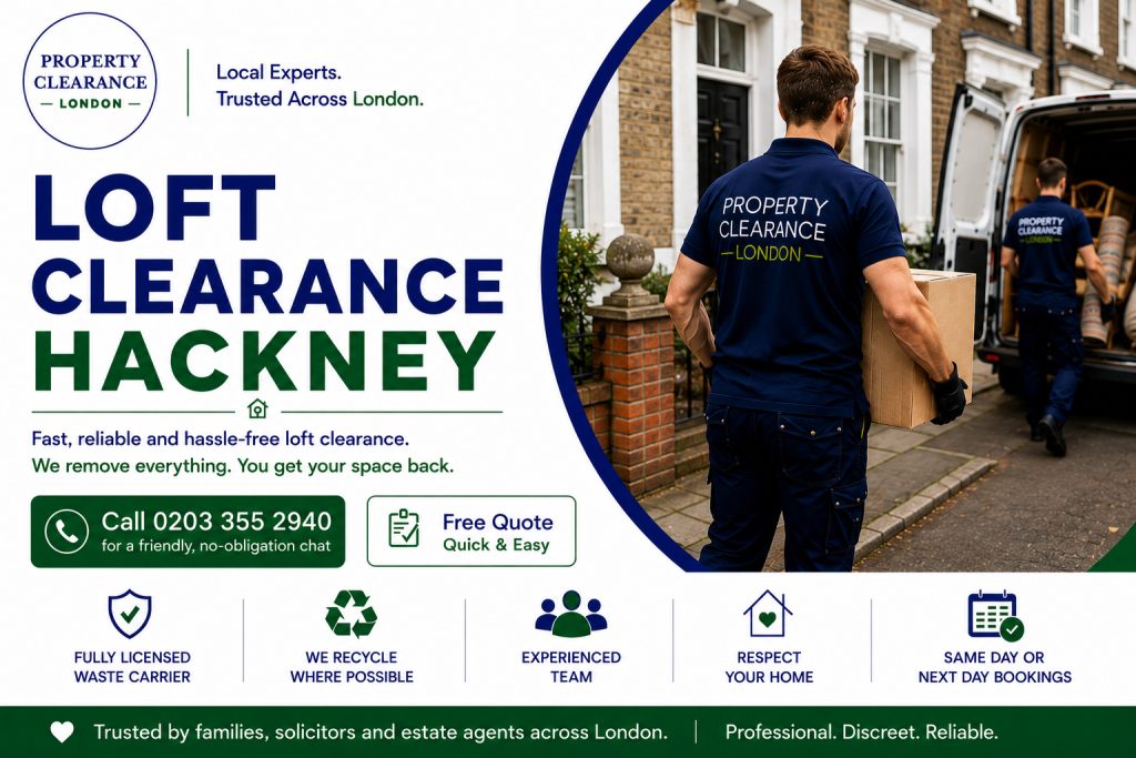 Loft Clearance Services in Hackney: Professional Solutions