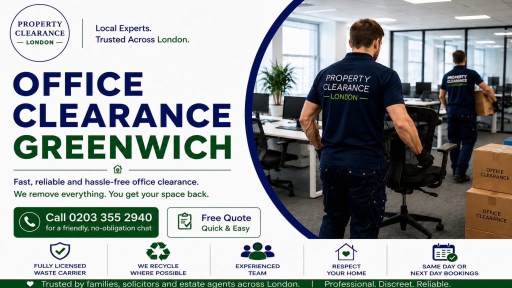 Office Clearance Services in Greenwich