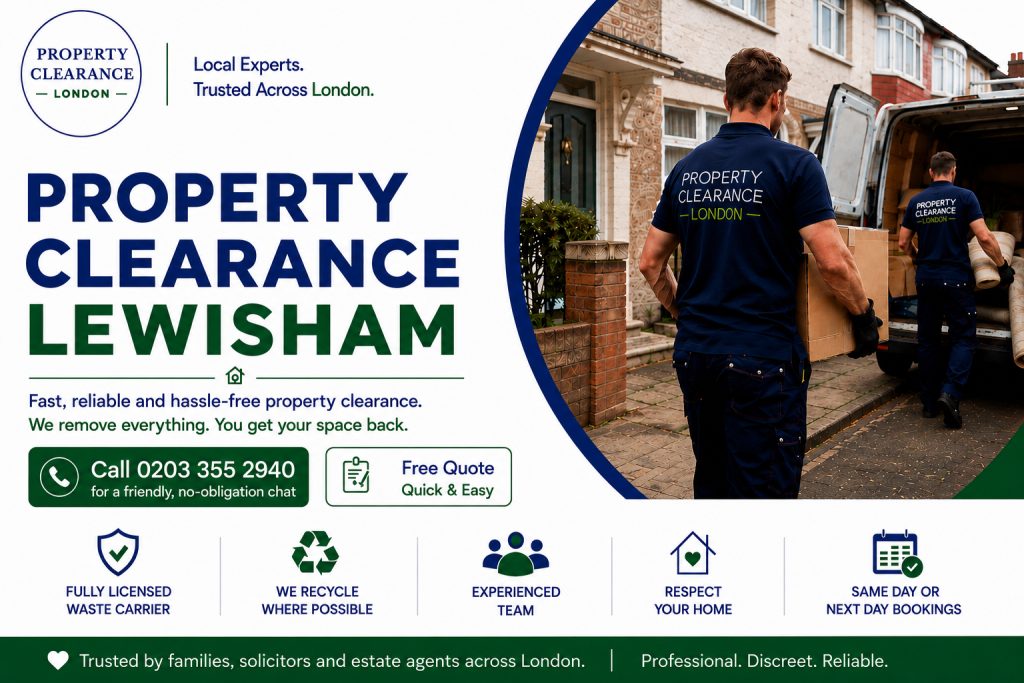 Property Clearance Services in Lewisham: Local Solutions